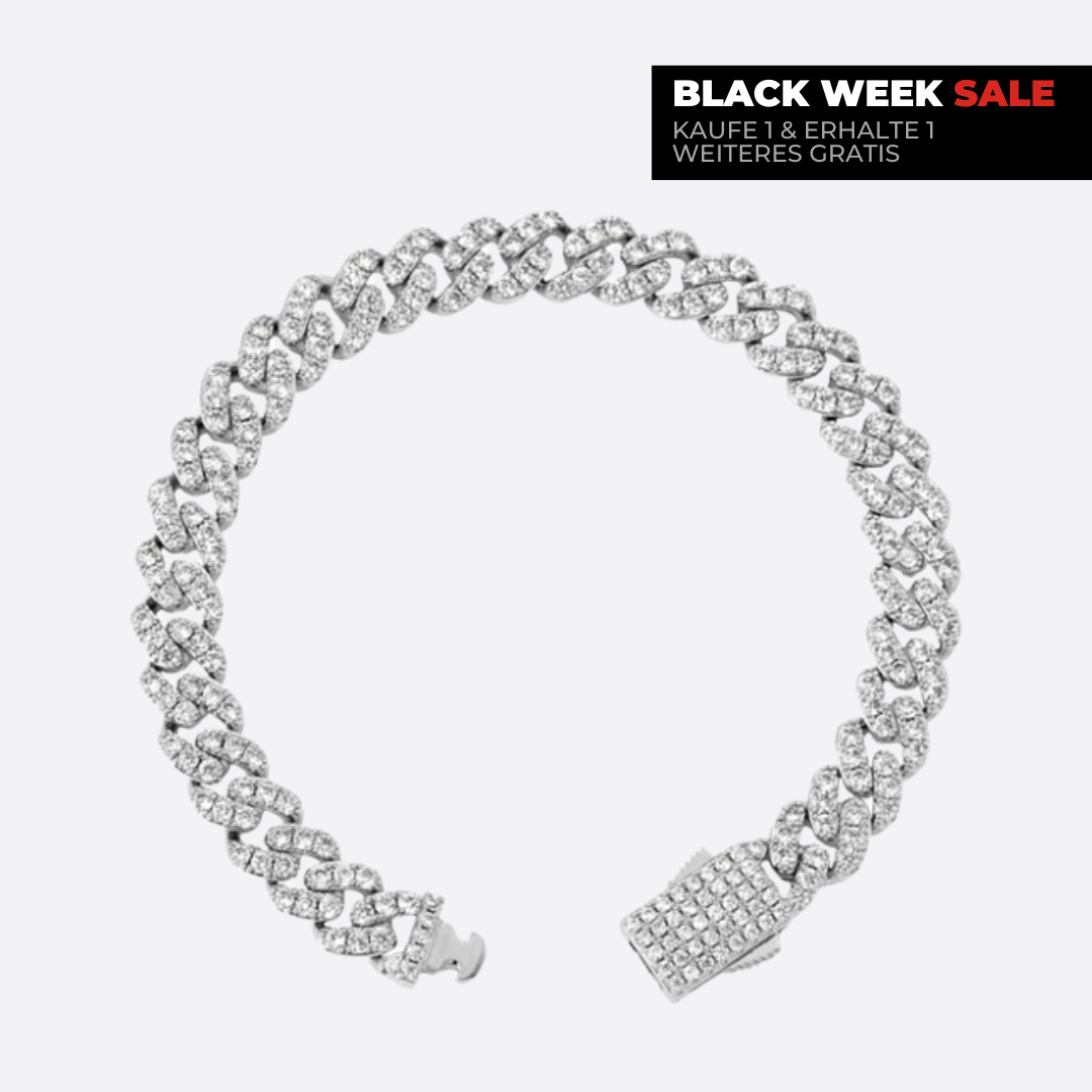 Iced Cuban Link Armband