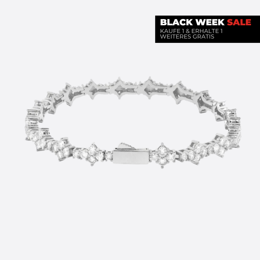 Stellar Armband - 3MM WEIßGOLD