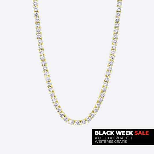 ICE BREAKER KETTE 5MM 18K GOLD